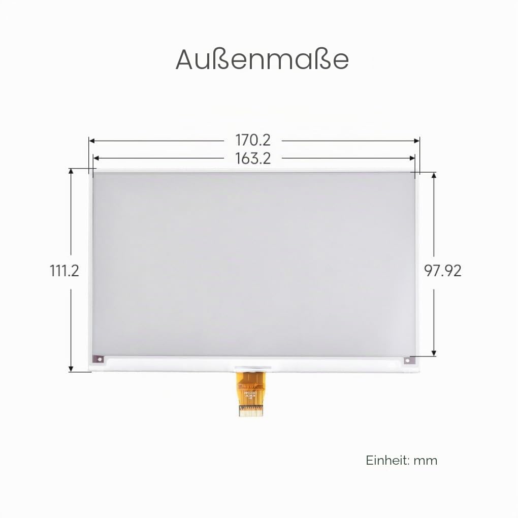 waveshare-7-5-zoll-e-paper-raw-display-800-x-480-rot-schwarz-wei-ohne-pcb image 7