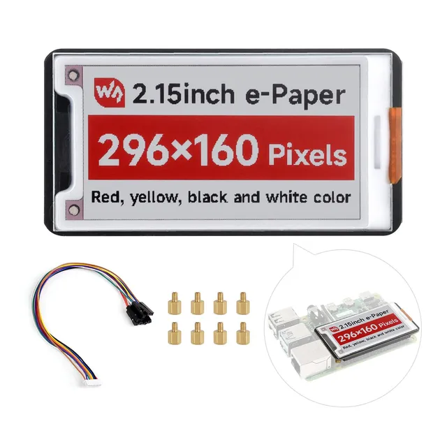 waveshare-2-15-zoll-e-paper-display-b-296x160-rot-schwarz-wei-spi-mit-treiberboa image 1