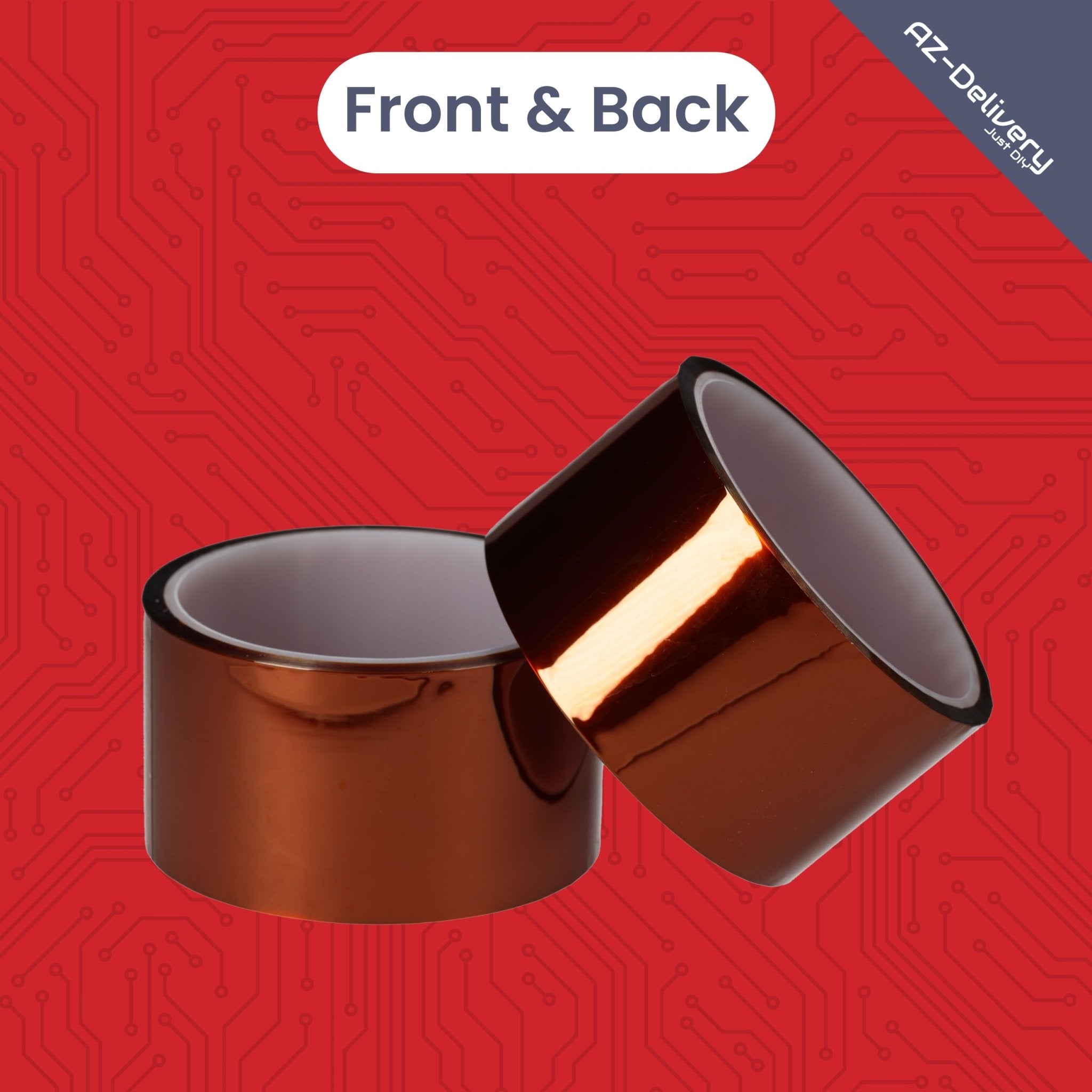 az-delivery-polyimid-klebeband-5cm-x-33m-hitzebest-ndiges-hochtemperatur-klebeba image 2