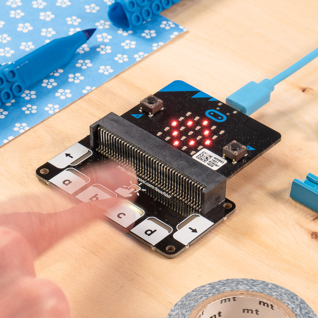 pimoroni-touch-bit-touch-tasten-6x-led-f-r-micro-bit image 1