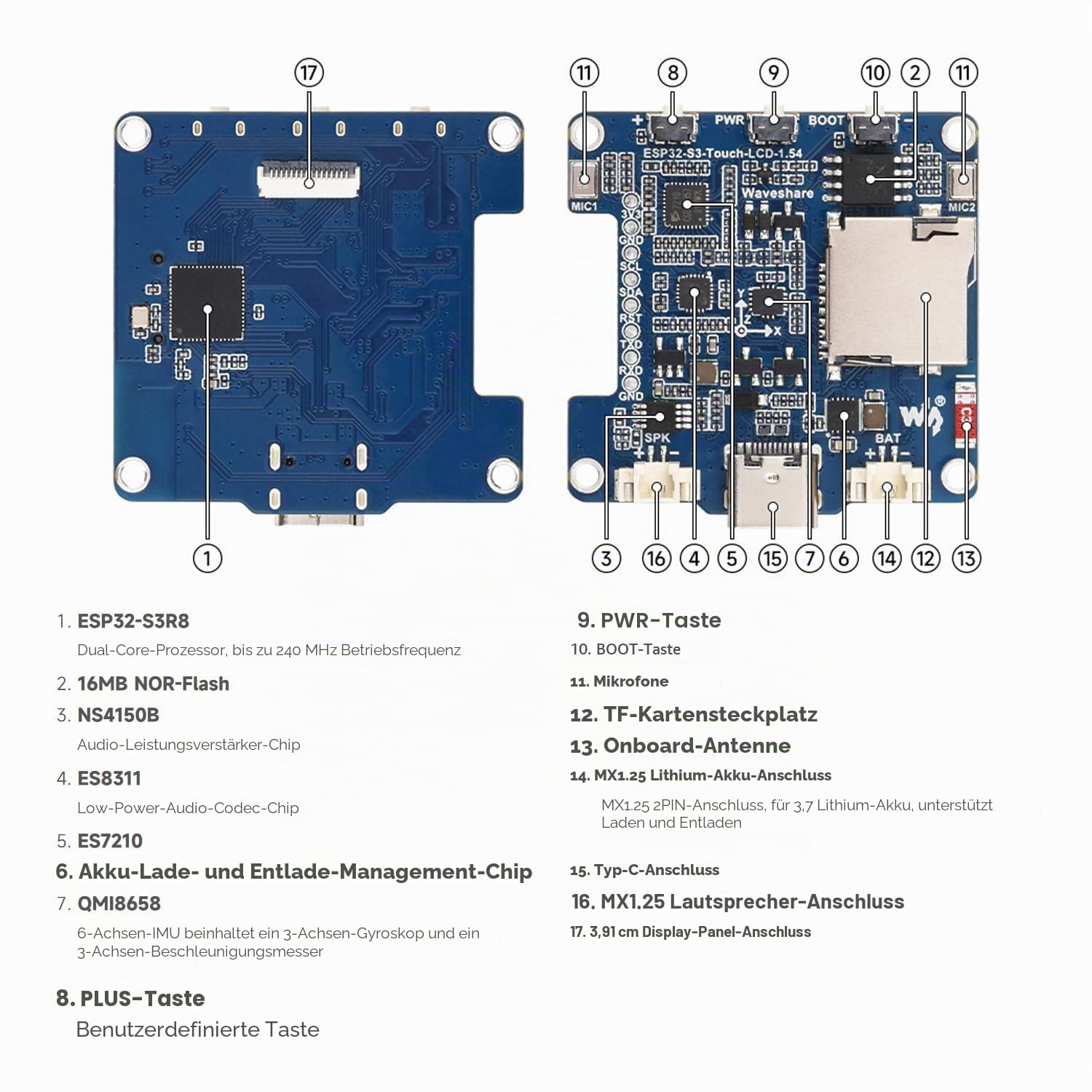 waveshare-esp32-s3-touch-lcd-1-54-1-54-zoll-touch-display-board-240x240-dual-mik image 8