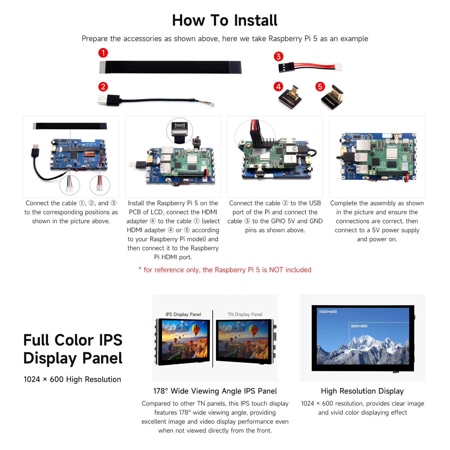 waveshare-5-zoll-high-brightness-touchscreen-1024x600-hdmi-ips-5dp-caplcd-b-mit- image 5