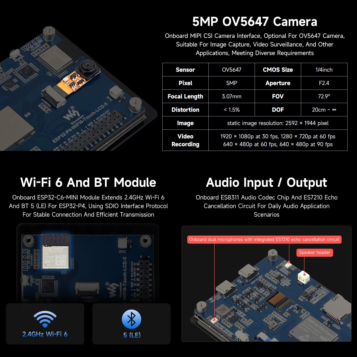 waveshare-esp32-p4-wifi6-5-zoll-touch-lcd-entwicklungsboard-720x1280-mit-ov5647- image 6