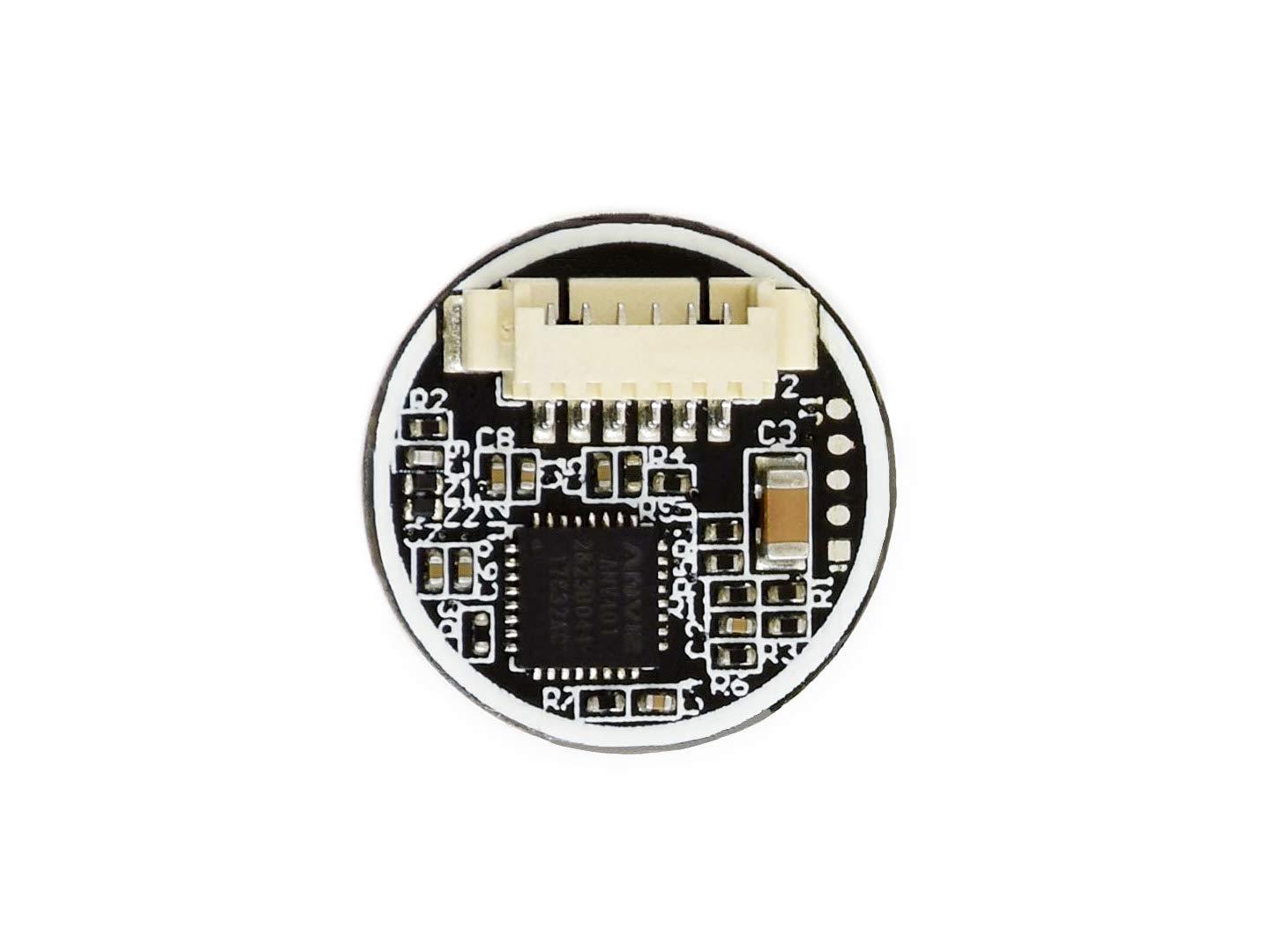 waveshare-runder-kapazitiver-fingerabdrucksensor-uart-integrierter-algorithmus-3 image 2