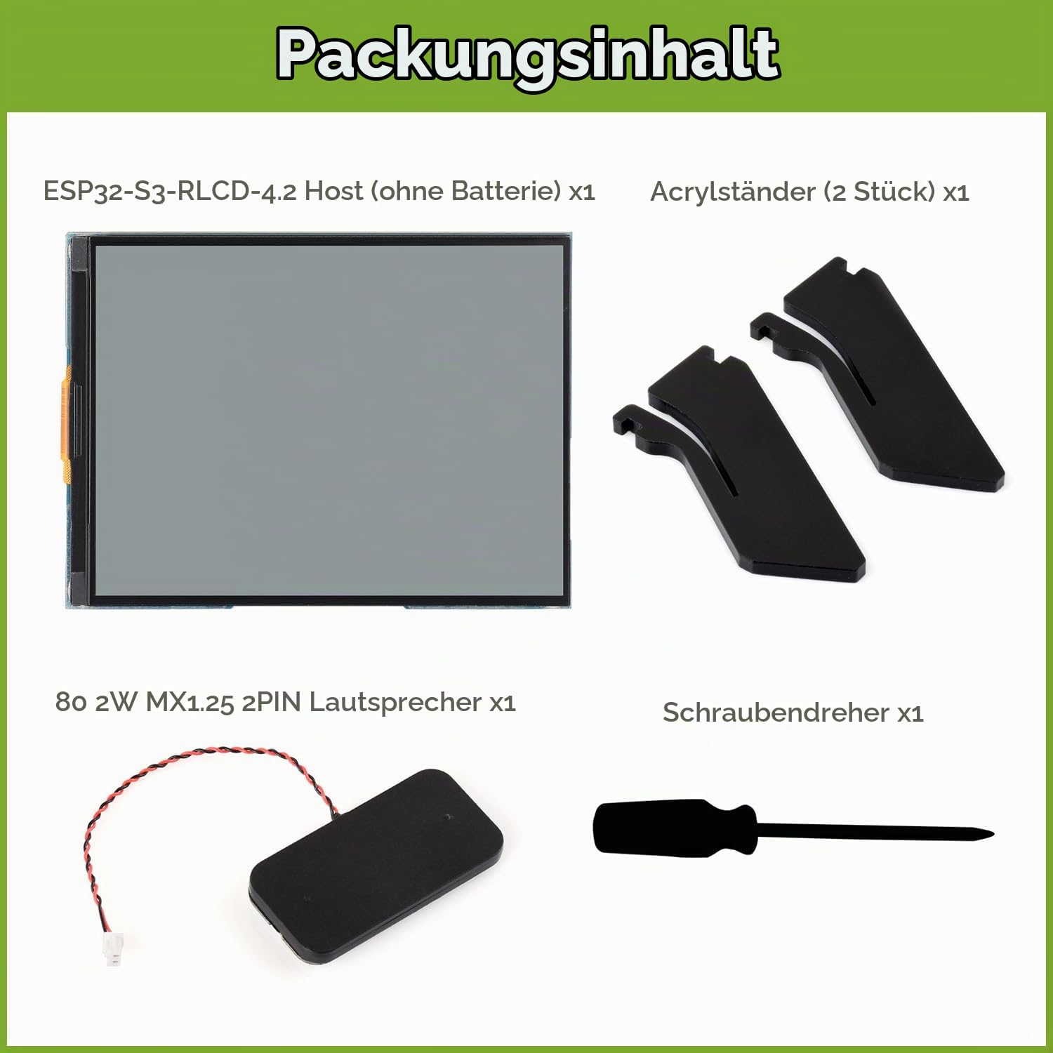 waveshare-esp32-s3-4-2-zoll-rlcd-entwicklungsboard-300x400-wi-fi-ble-ohne-akku image 2