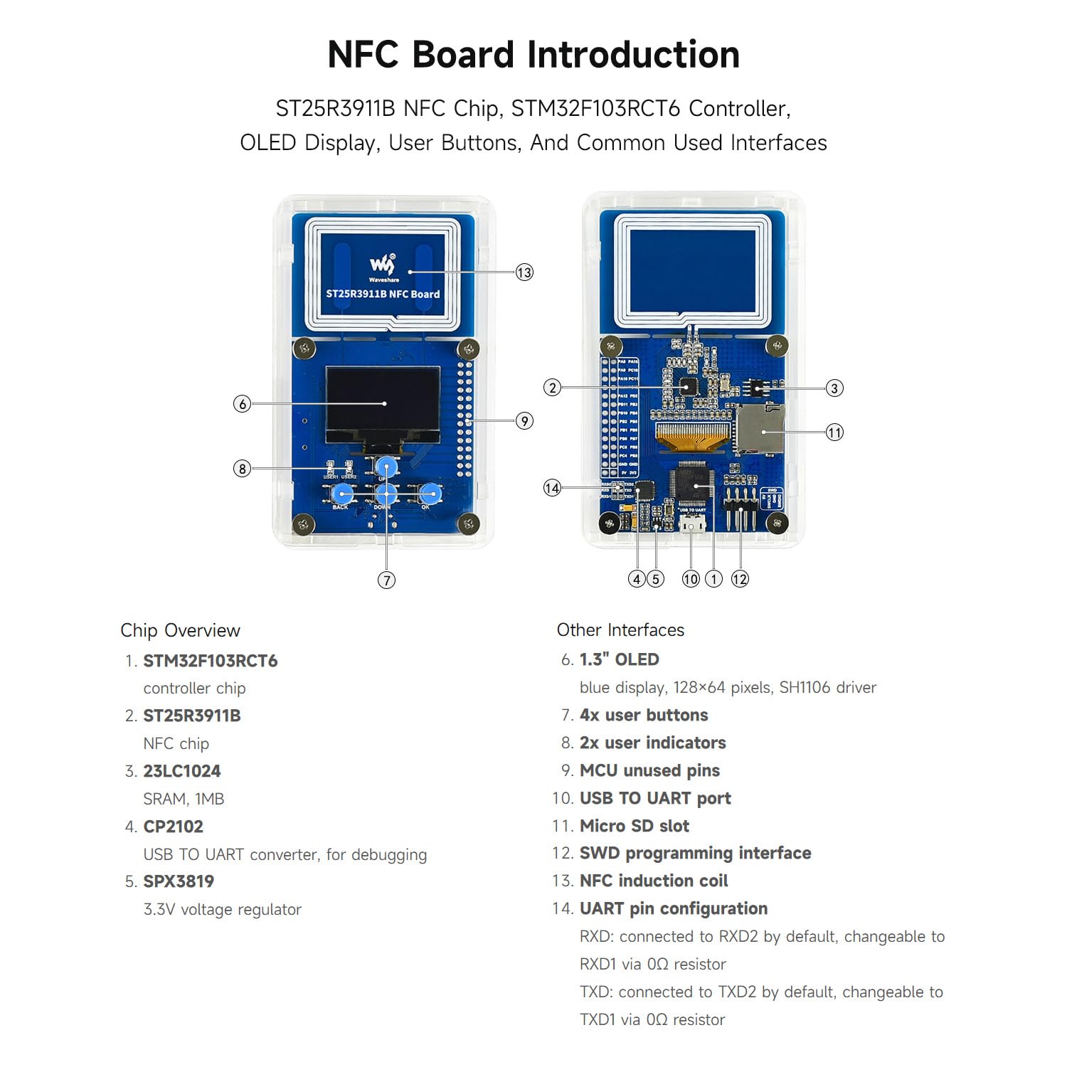 waveshare-st25r3911b-nfc-evaluation-kit-f-r-passive-nfc-e-paper image 5