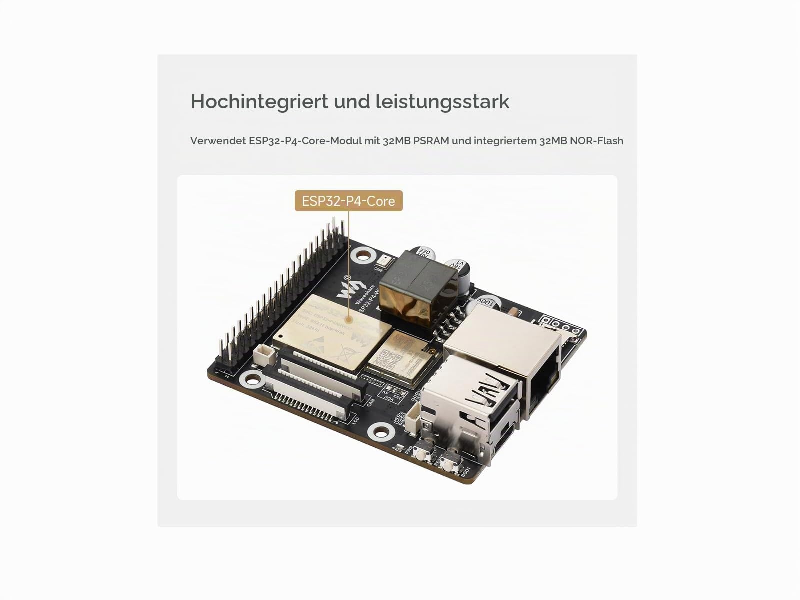 waveshare-esp32-p4-wifi6-poe-eth-entwicklungsboard-esp32-p4-esp32-c6-wi-fi-6-bt5 image 8
