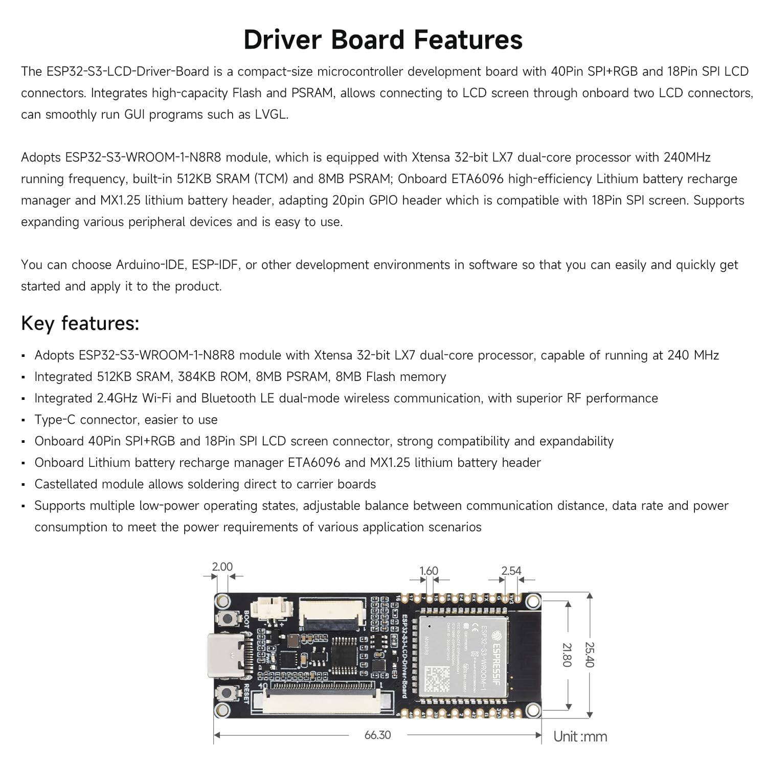 waveshare-esp32-s3-rgb-lcd-treiberboard-240mhz-dual-core-8mb-psram-flash-wifi-bl image 4