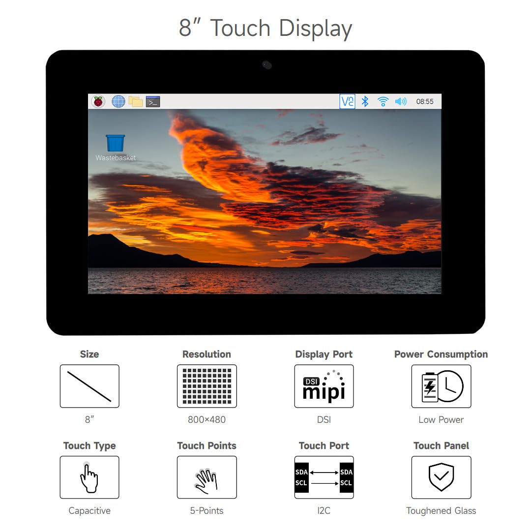 waveshare-8-zoll-kapazitiver-touchscreen-f-r-raspberry-pi-4b-3b-3a-3b-2b-b-a-800 image 3