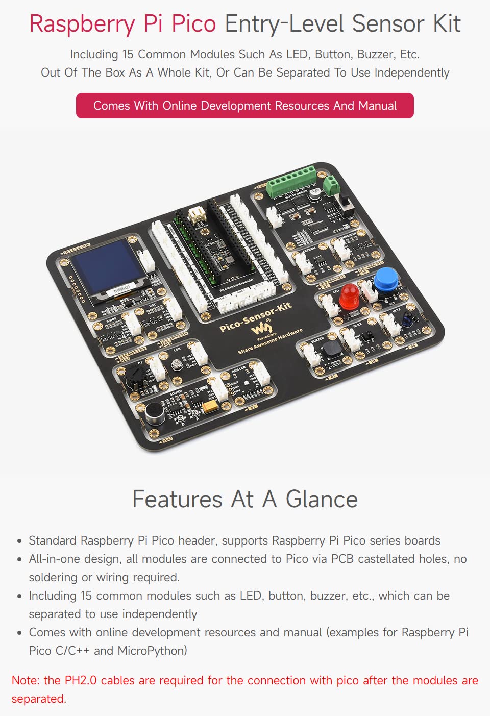 waveshare-entry-level-sensor-kit-f-r-raspberry-pi-pico-mit-raspberry-pi-pico-w-m image 3