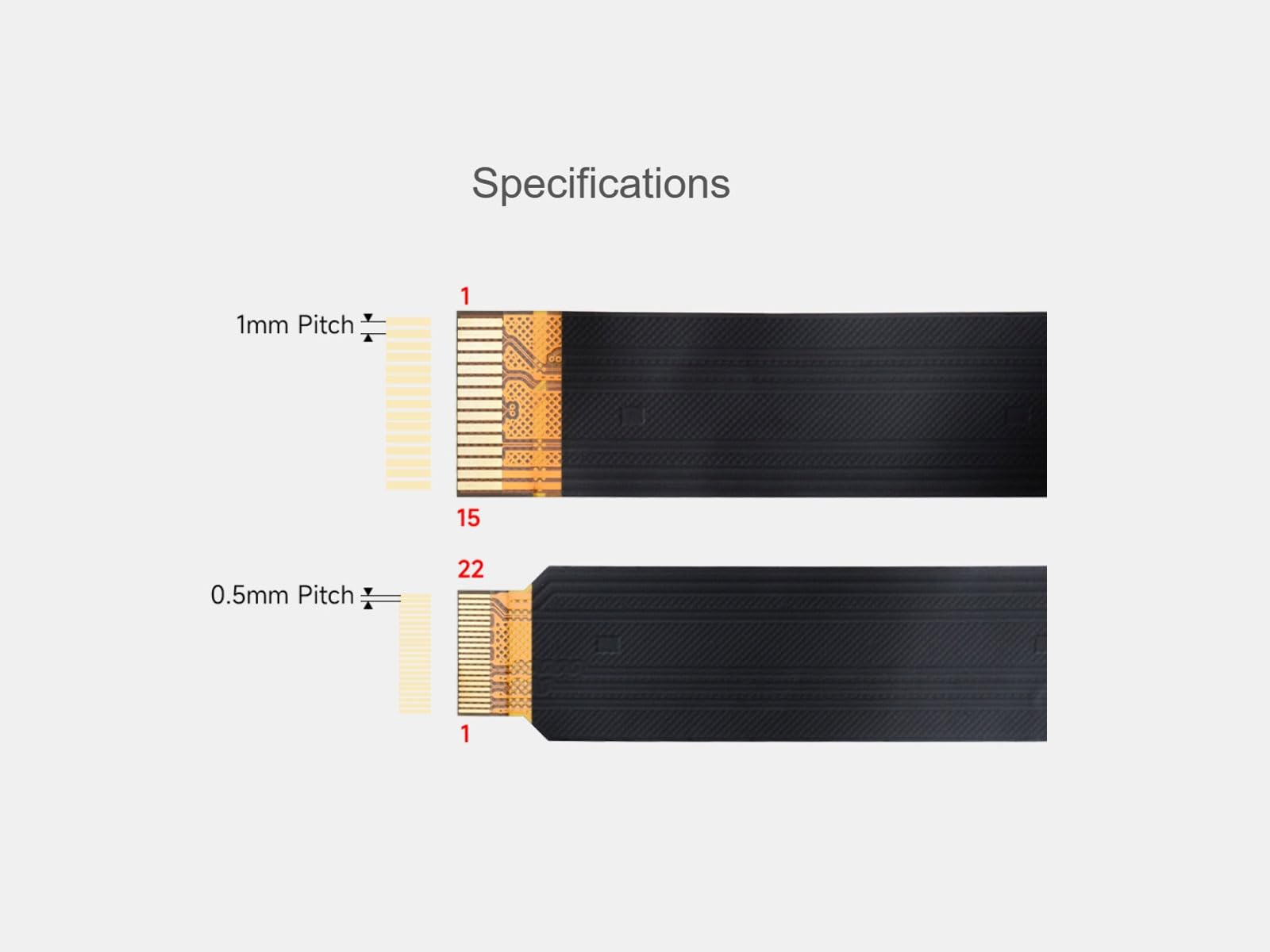 waveshare-dsi-fpc-flexkabel-f-r-raspberry-pi-5-22pin-auf-15pin-200mm image 4