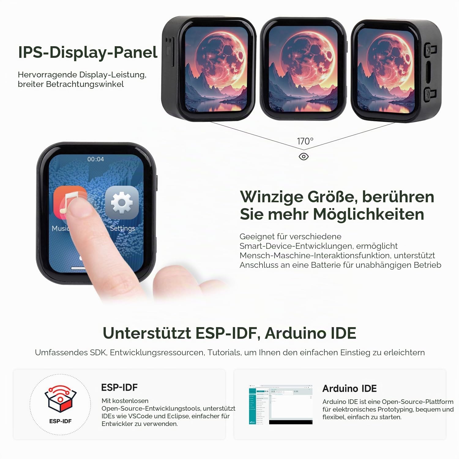 waveshare-esp32-c6-1-83-zoll-touch-display-entwicklungsboard-audio-codec-mikrofo image 5