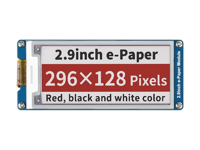 waveshare-2-9-zoll-e-paper-display-modul-b-296x128-rot-schwarz-wei image 1