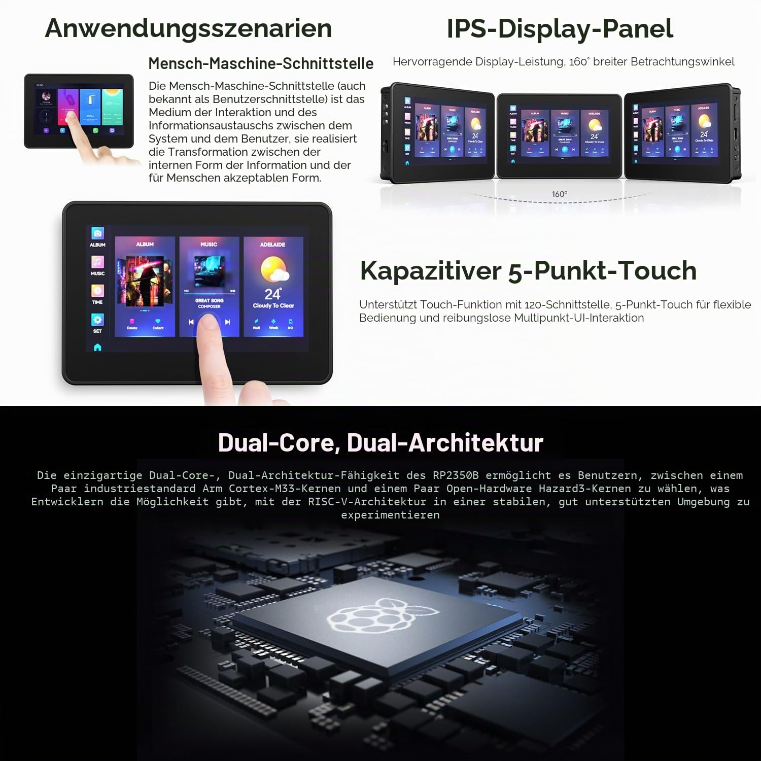 waveshare-rp2350-touch-lcd-4-3b-entwicklungsboard-mit-4-3-kapazitivem-touchdispl image 5