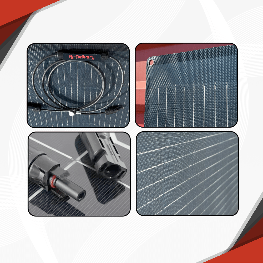 az-delivery-100w-etfe-flexibles-solarpanel-monokristallin-mit-mc4 image 5