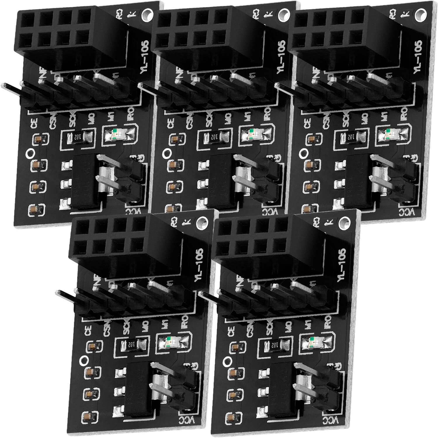 az-delivery-nrf24l01-adapter-board-f-r-nrf24l01-rf-wireless-transceiver-modul image 5