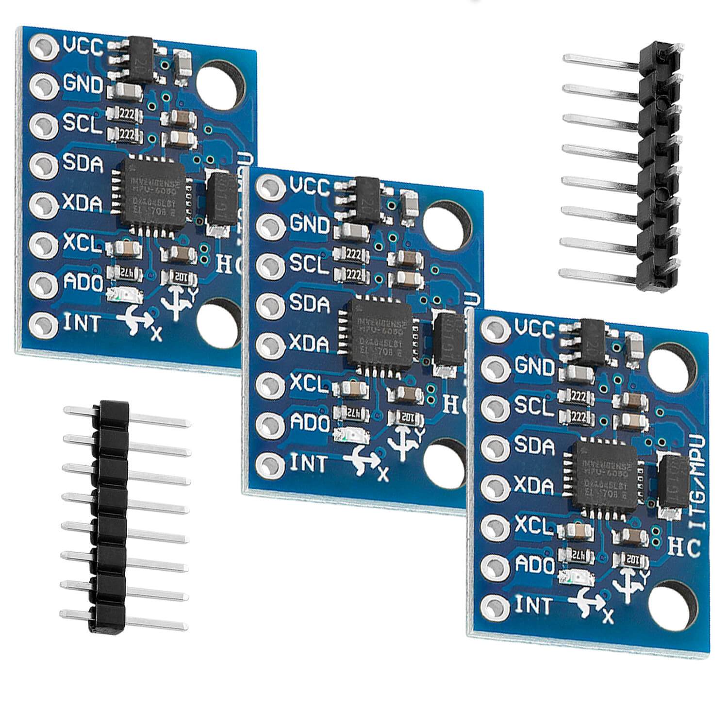 az-delivery-gy-521-mpu-6050-3-achsen-gyroskop-und-beschleunigungssensor-modul image 4