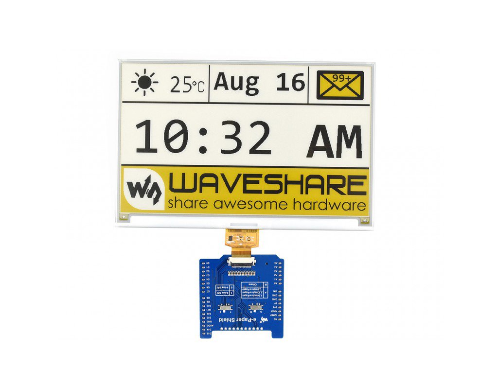 waveshare-universal-e-paper-driver-shield-hat-f-r-arduino-stm32-spi image 7