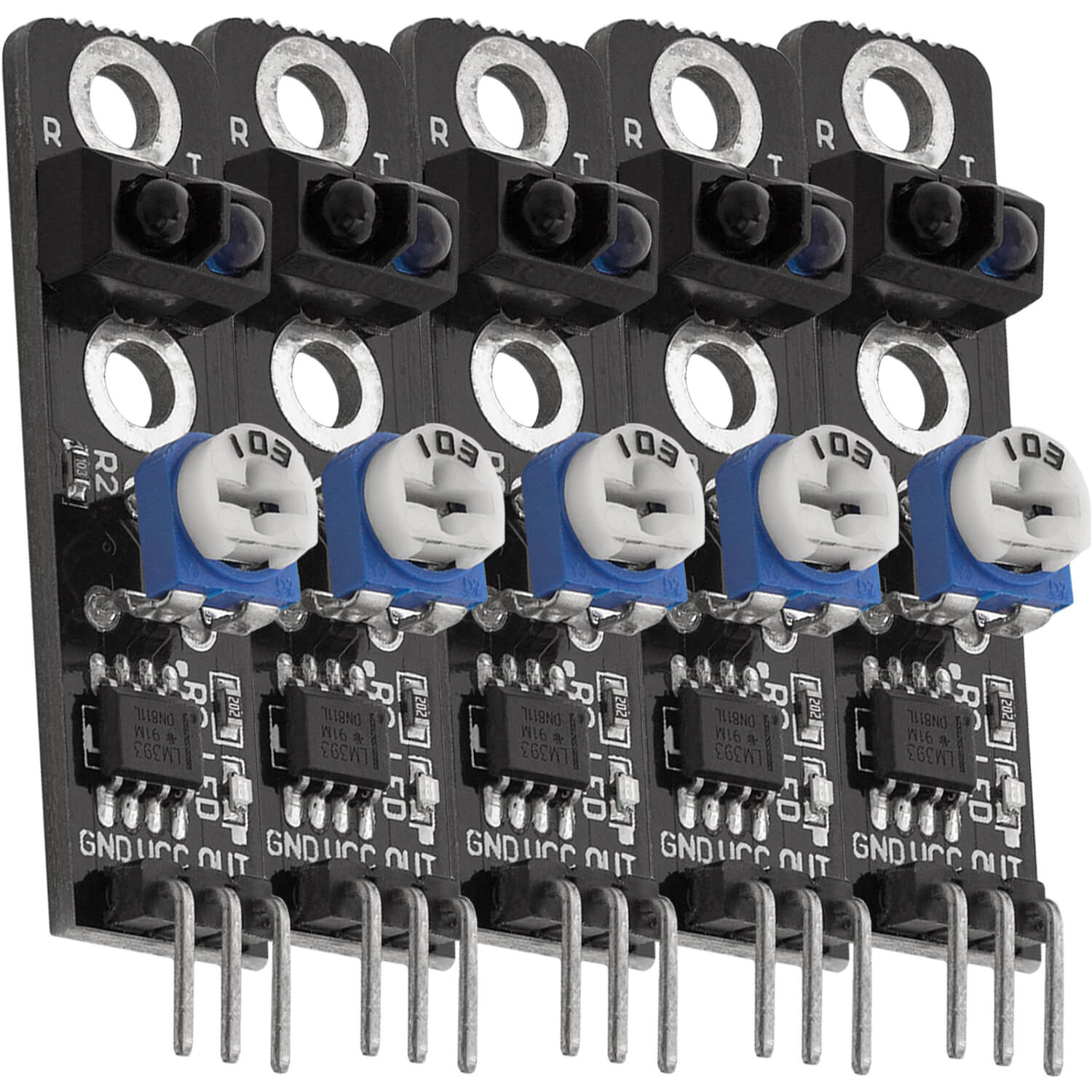 az-delivery-ky-033-linienfolger-line-tracking-sensor-modul-tcrt5000 image 5