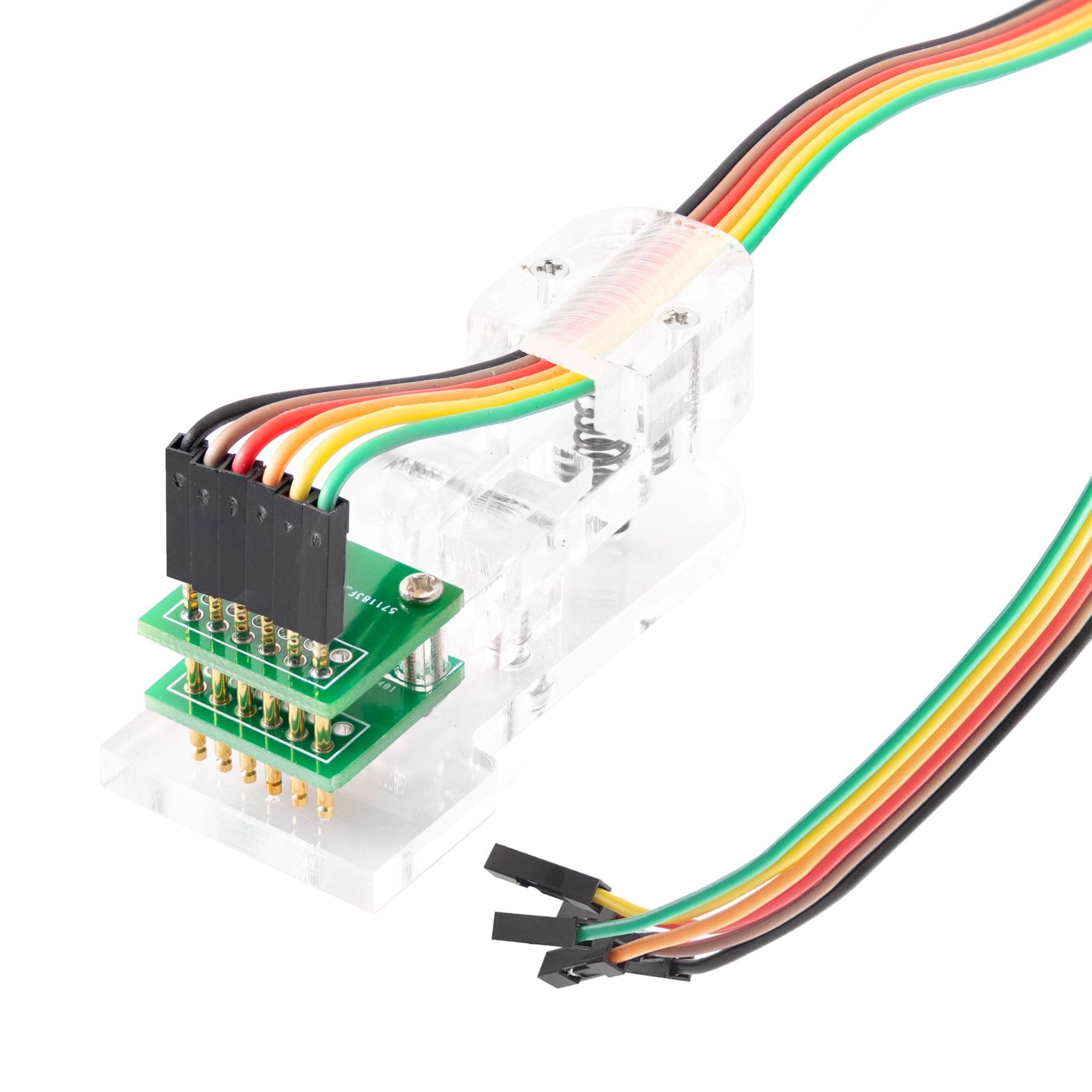 az-delivery-6-pin-programmer-spi-modul-test-clip-werkzeug-1x6p-pogo-pins image 2
