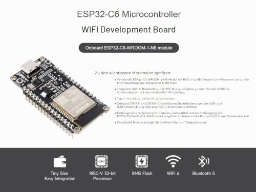 waveshare-esp32-c6-entwicklungsboard-wifi-6-risc-v-160mhz-mit-pinheader image 8