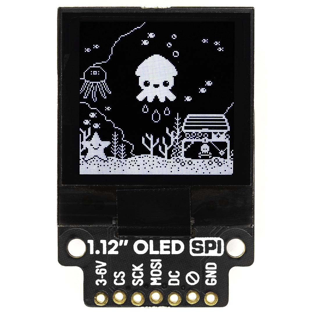 pimoroni-1-12-mono-oled-breakout-128x128-wei-schwarz image 1