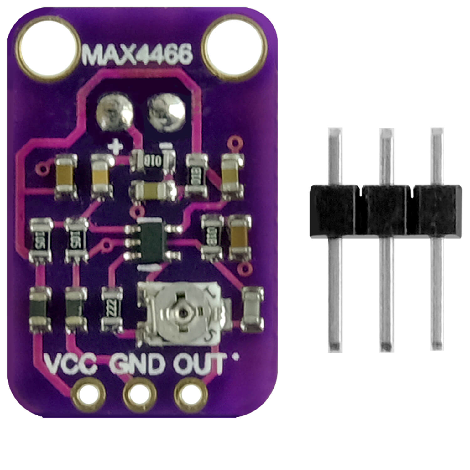 az-delivery-gy-max4466-elektret-mikrofon-verst-rker-breakout-sensor image 3