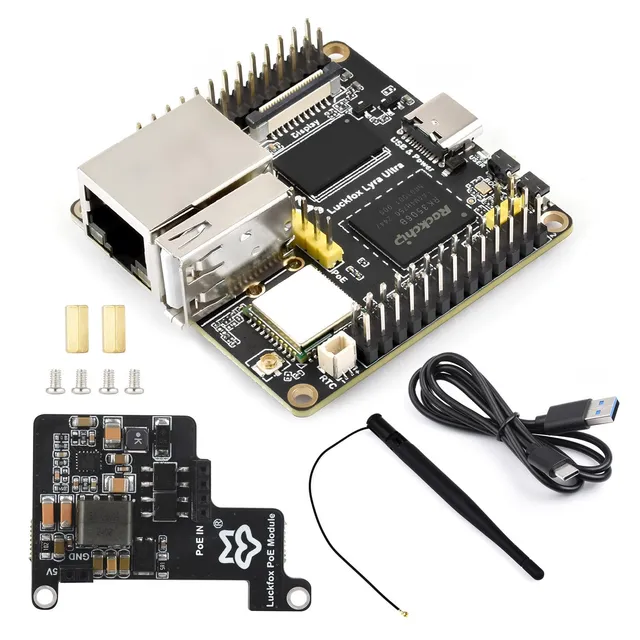 waveshare-luckfox-lyra-ultra-w-poe-kit-linux-entwicklungsboard-rk3506b-wifi-8gb- image 1