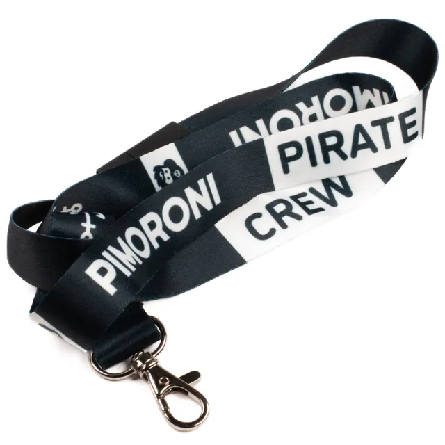 pimoroni-pirate-crew-lanyard-schl-sselband-90cm-schwarz-wei image 1