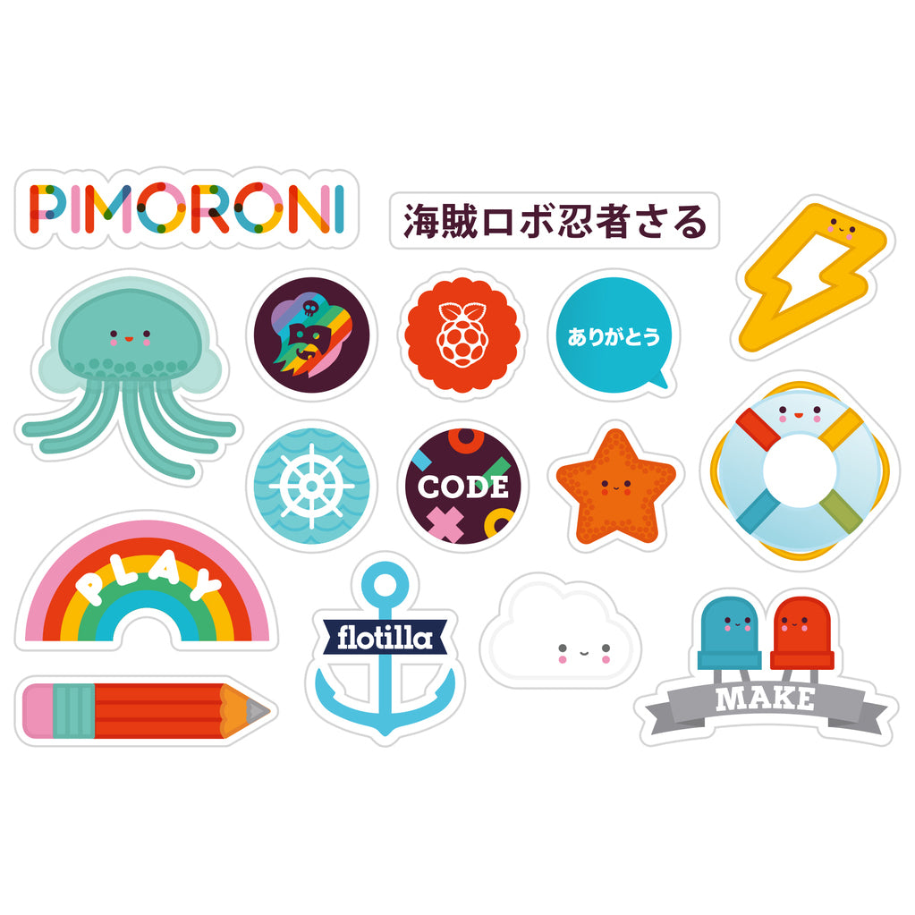 pimoroni-super-sticker-selection-sticker-set-f-r-pibow-laptop-maker-projekte image 4