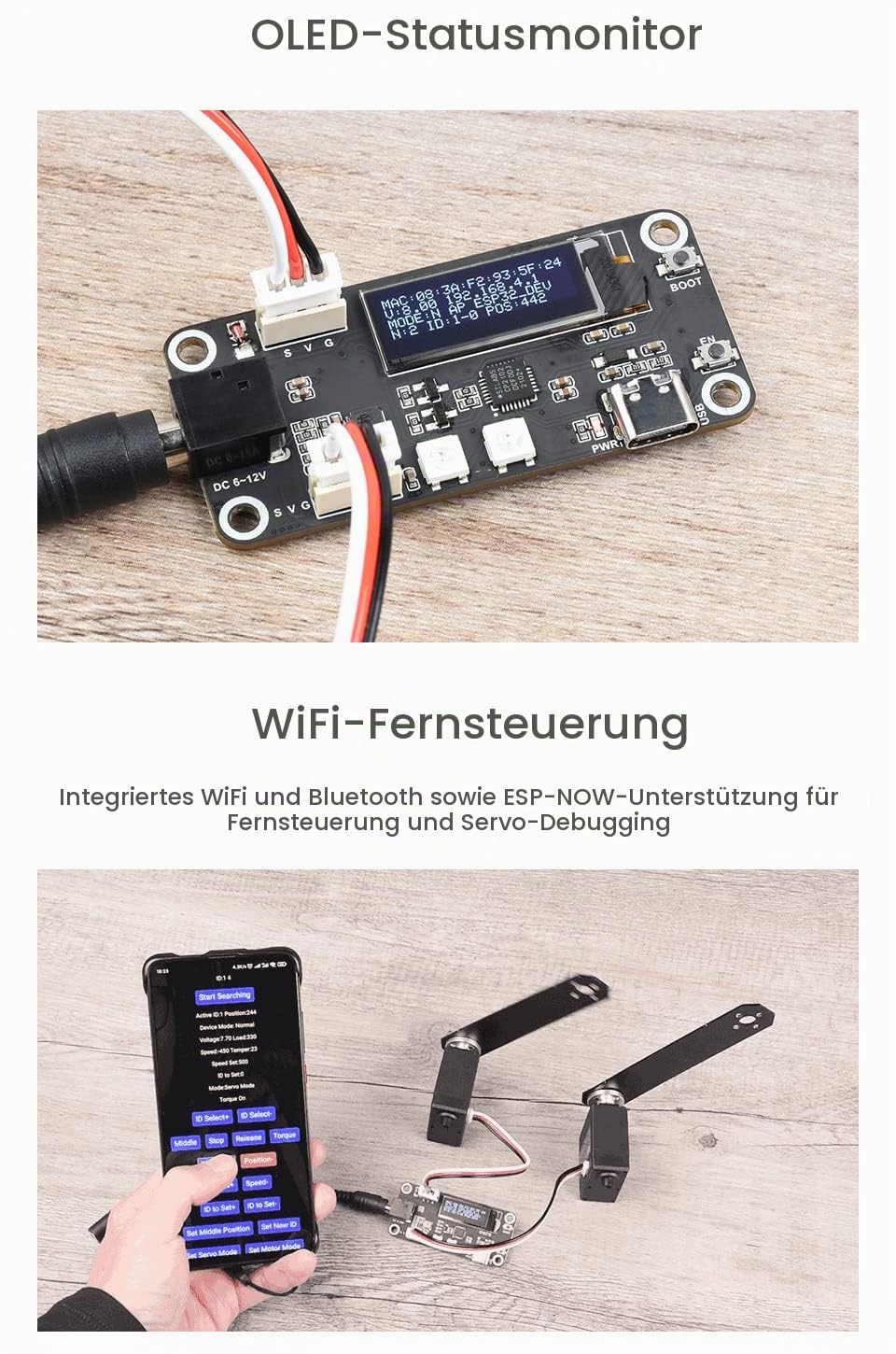 waveshare-esp32-servo-treiber-erweiterungsboard-f-r-serielle-bus-servos image 6