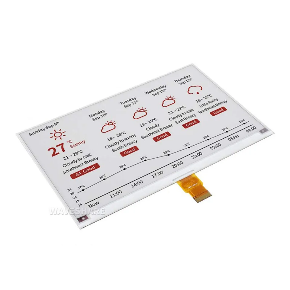 waveshare-7-5-zoll-tri-color-e-ink-raw-display-800x480-rot-schwarz-wei-ohne-pcb image 1