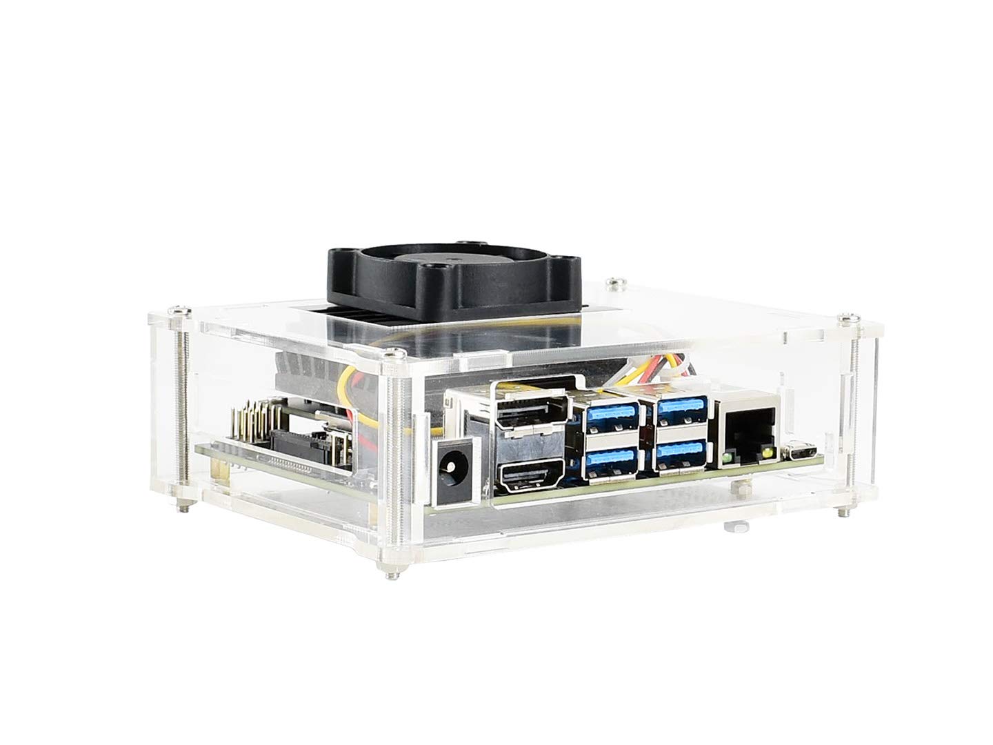 waveshare-acryl-geh-use-typ-a-mit-l-fter-f-r-jetson-nano-developer-kit image 6