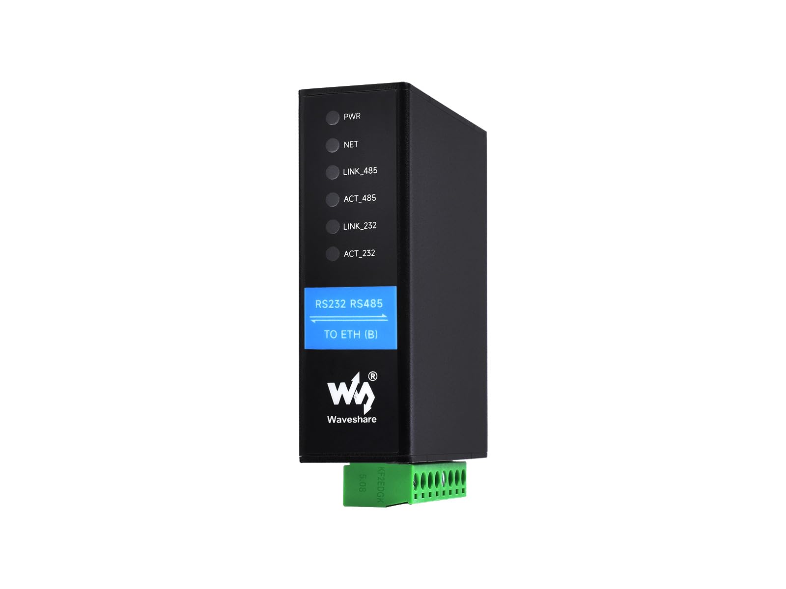 waveshare-dual-serial-server-rs232-rs485-zu-rj45-ethernet-2-kanal-dual-lan-hutsc image 1