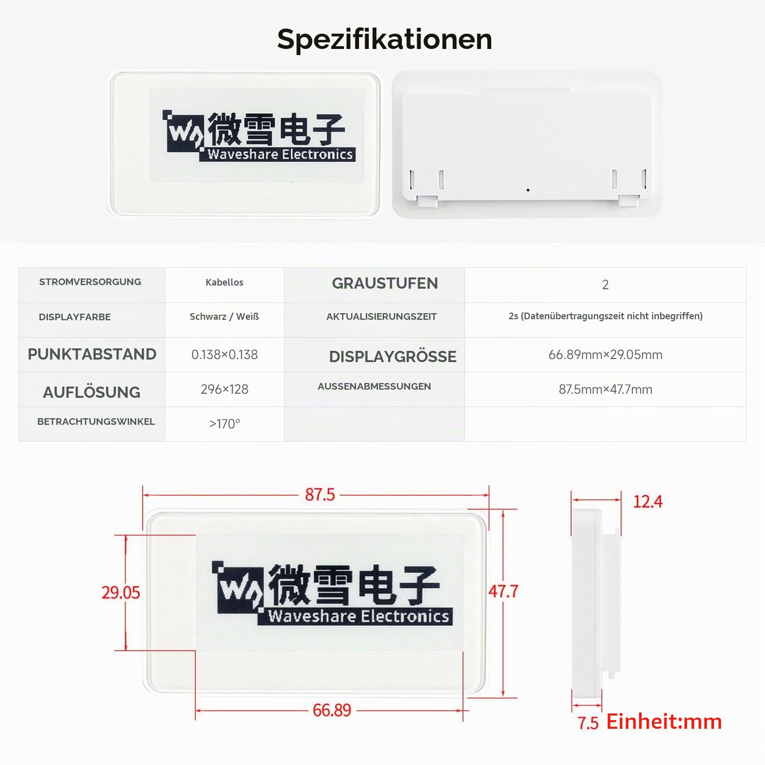 waveshare-1-54-zoll-nfc-e-paper-display-ohne-batterie-im-wei-en-geh-use image 5