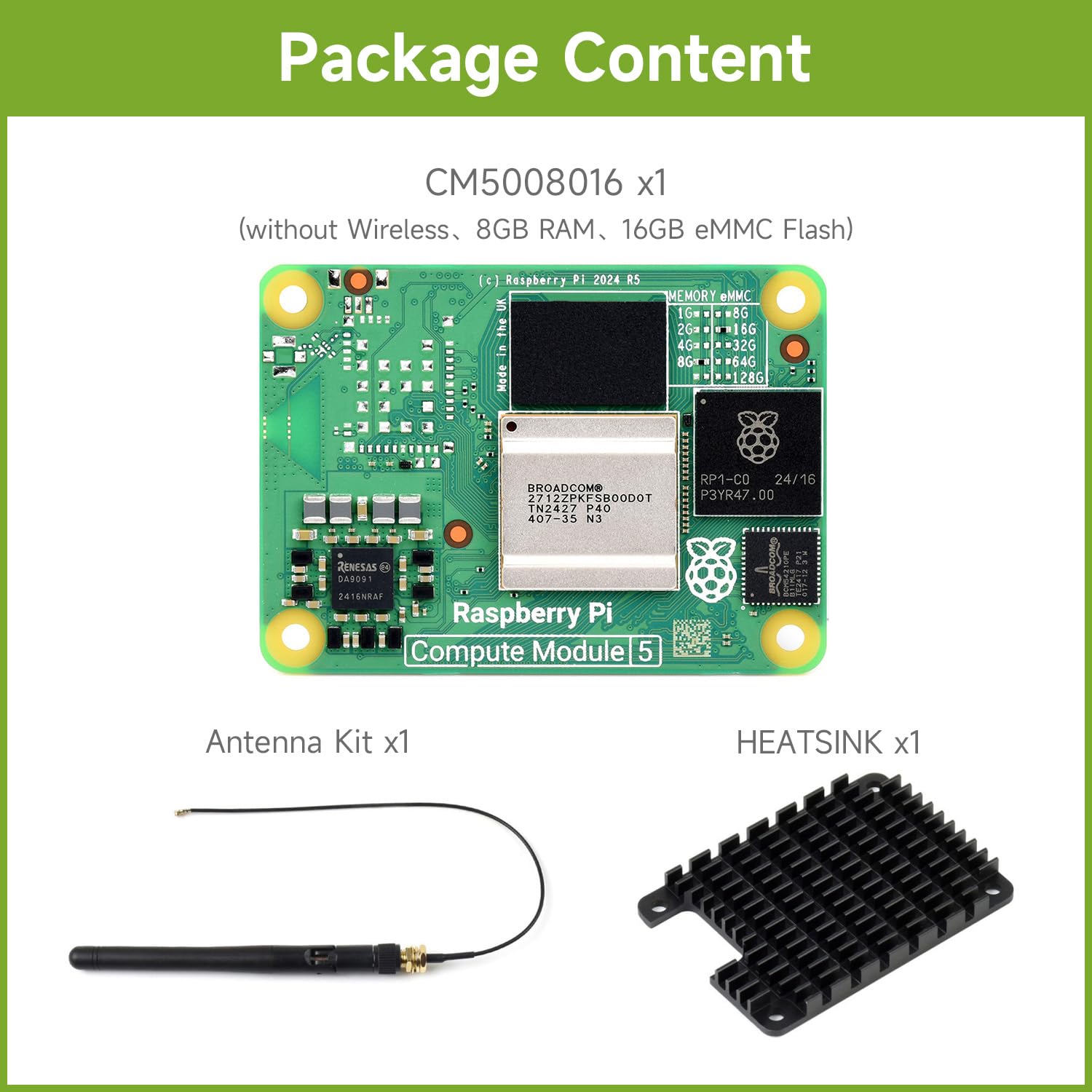 waveshare-cm5008016-package-a-compute-module-5-8gb-ram-16gb-emmc-ohne-wireless image 2
