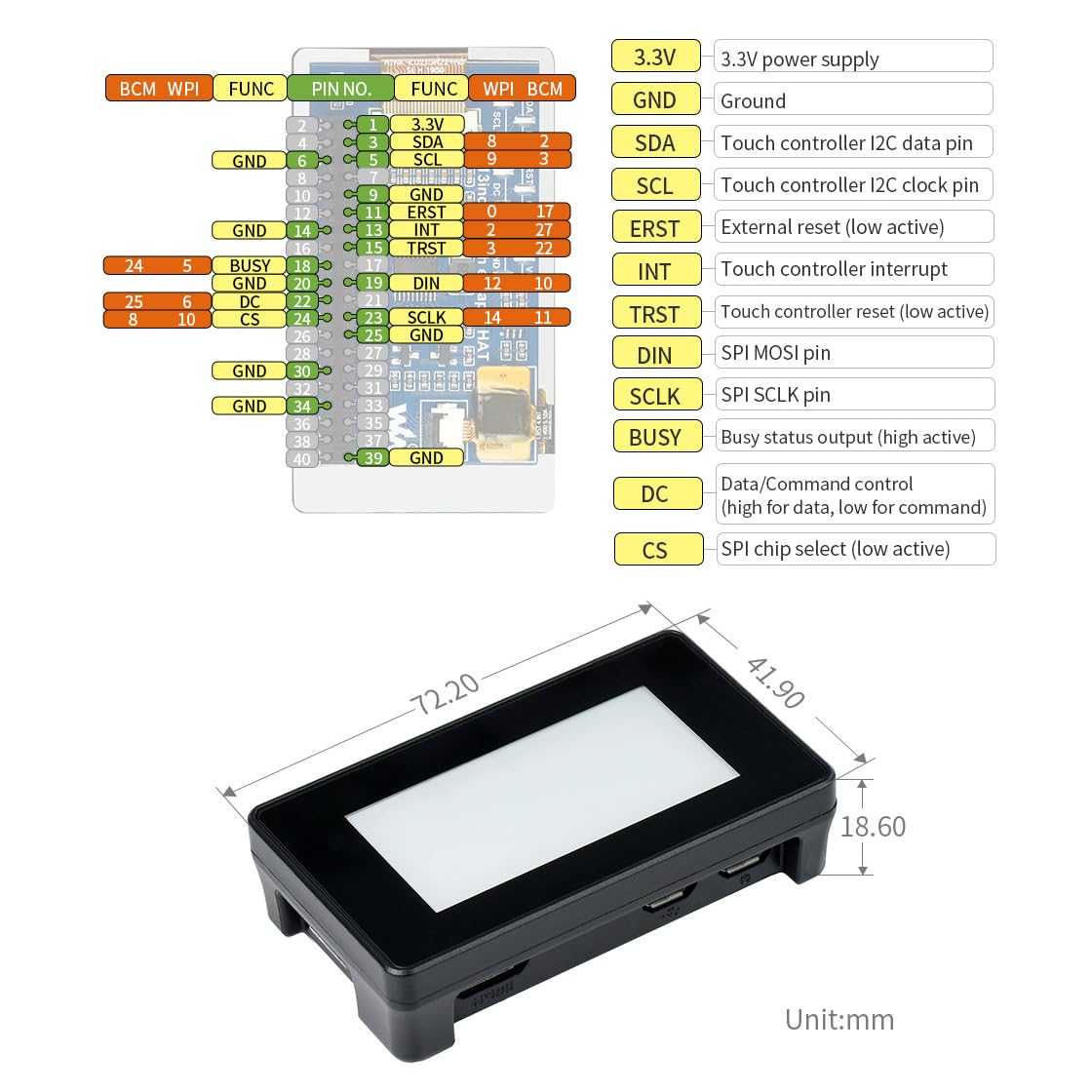 waveshare-2-13-zoll-touch-e-paper-display-f-r-raspberry-pi-zero-250x122-partiell image 6