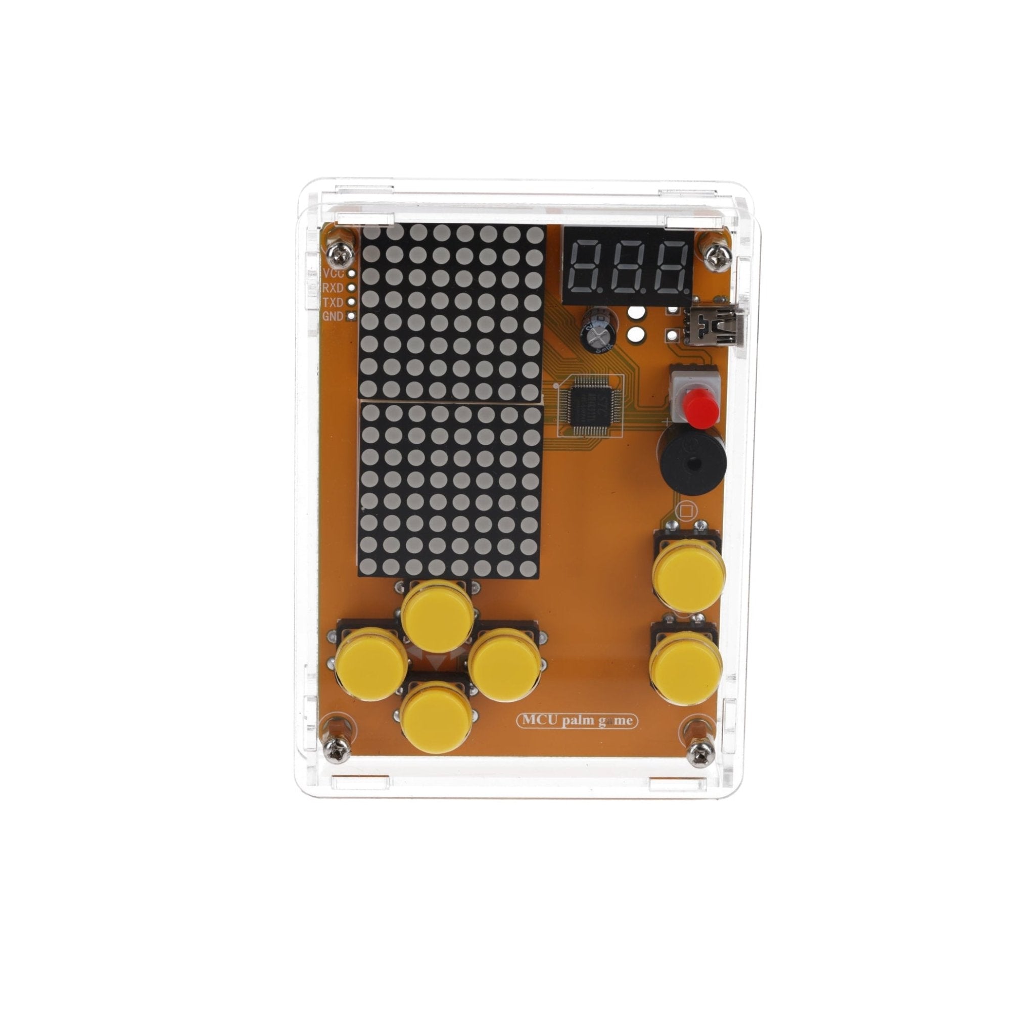 az-delivery-diy-elektronik-bausatz-retro-spielekonsole-mit-transparentem-geh-use image 1