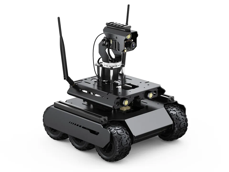 waveshare-ugv-rover-6wd-4wd-ki-roboter-acce-version-ohne-jetson-360-pan-tilt image 1