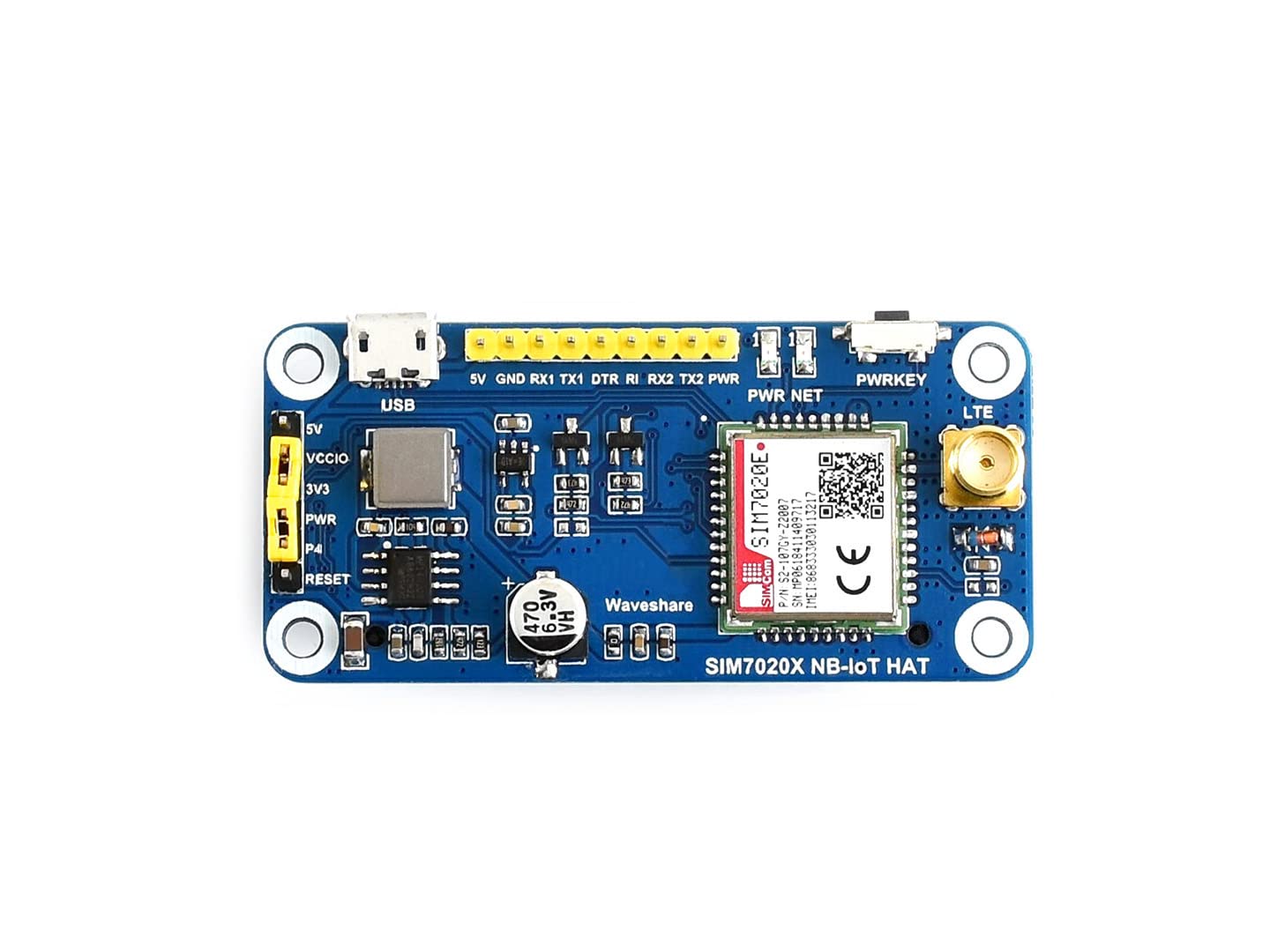 waveshare-nb-iot-hat-sim7020e-f-r-raspberry-pi-und-jetson-nano image 3