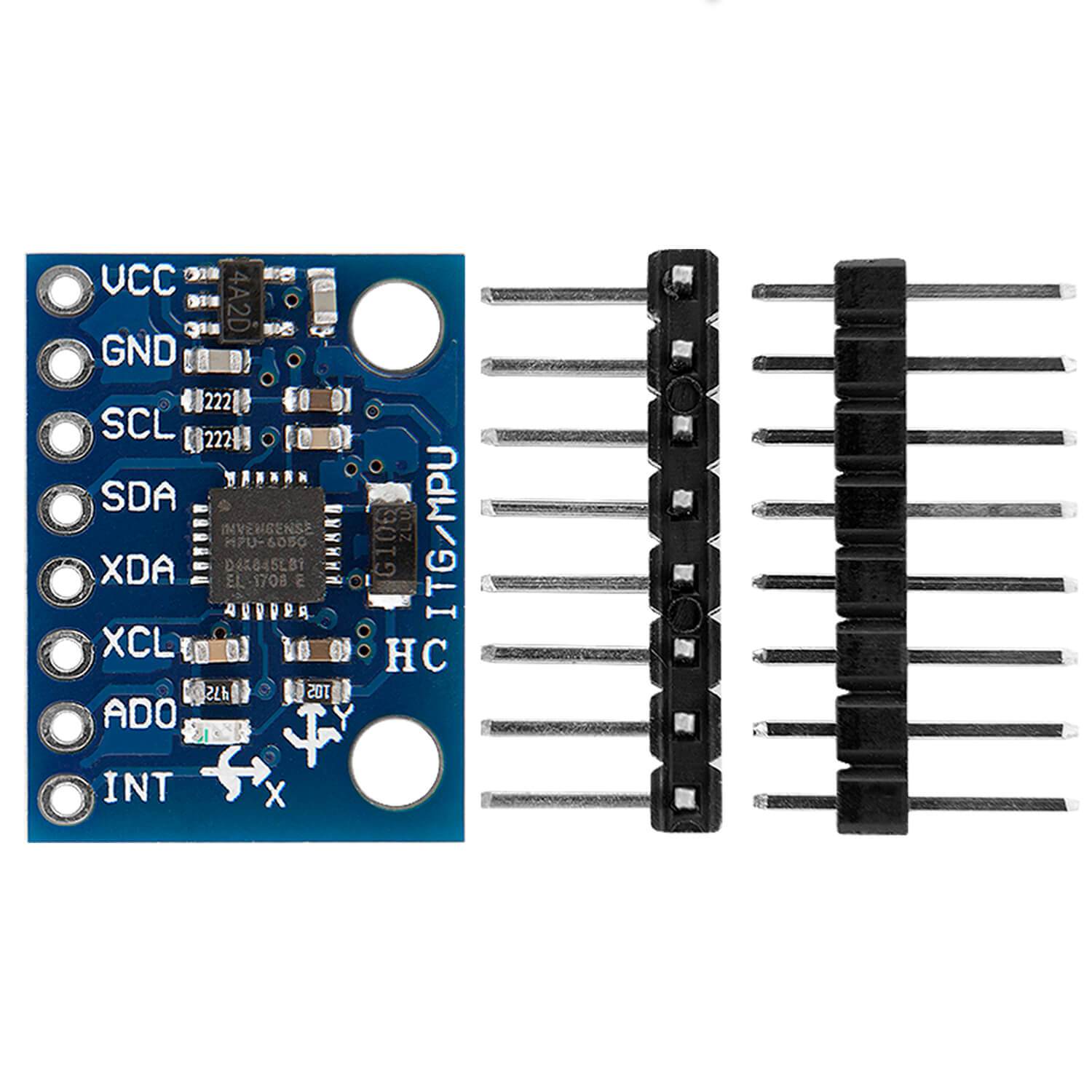 az-delivery-gy-521-mpu-6050-3-achsen-gyroskop-und-beschleunigungssensor-modul image 2