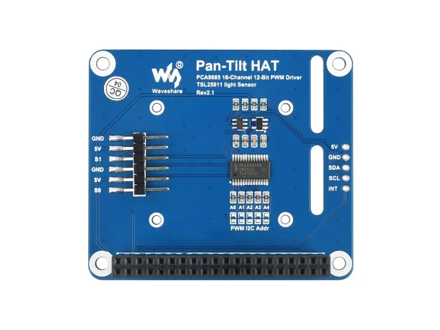 waveshare-2-dof-pan-tilt-hat-f-r-raspberry-pi-jetson-nano-mit-kamera-halter image 1