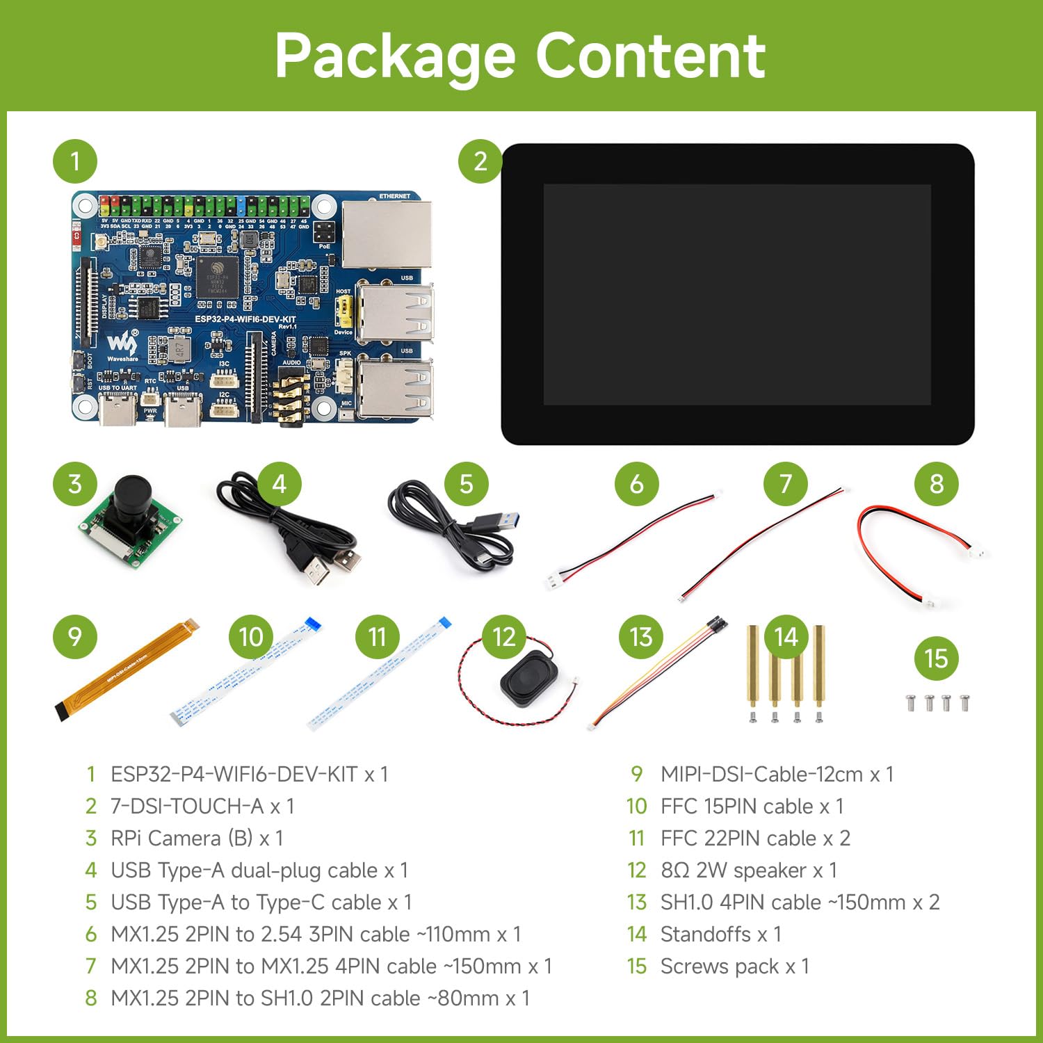 waveshare-esp32-p4-wifi6-dev-kit-entwicklungsboard-mit-7-zoll-display-esp32-p4-c image 2