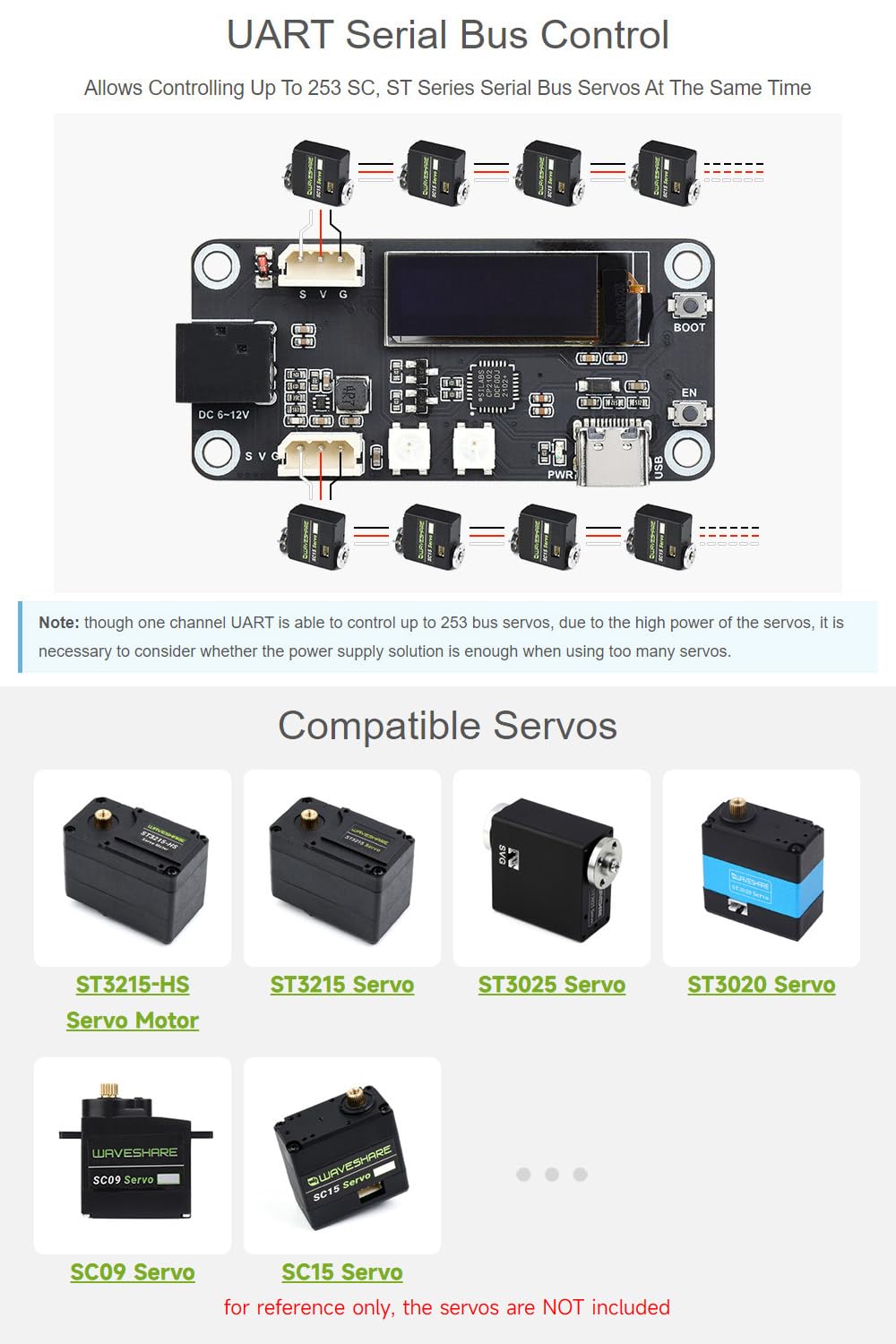 waveshare-esp32-servo-treiber-erweiterungsboard-f-r-serielle-bus-servos image 4