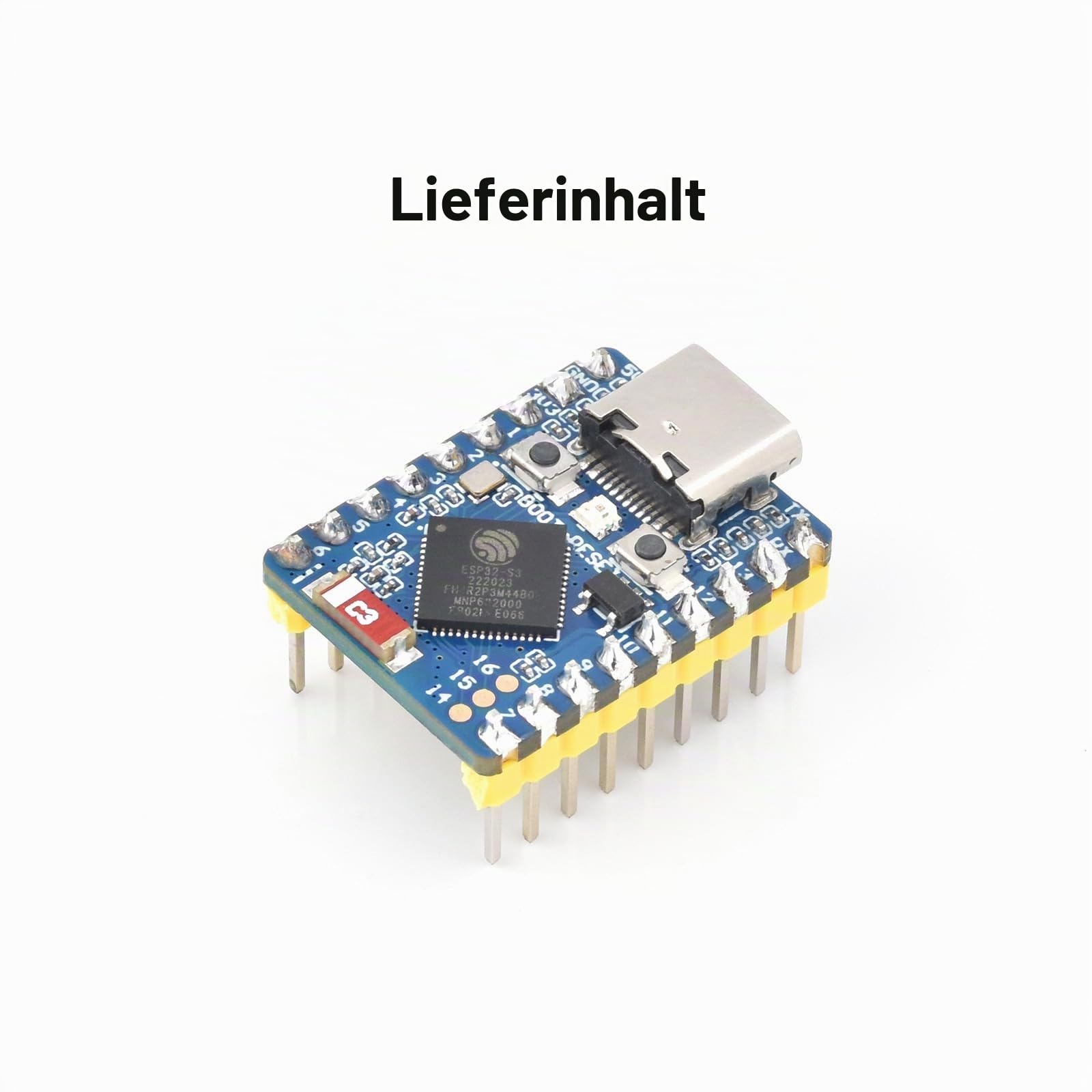 waveshare-esp32-c3-mini-entwicklungsboard-esp32-c3-zero-m-mit-header image 2