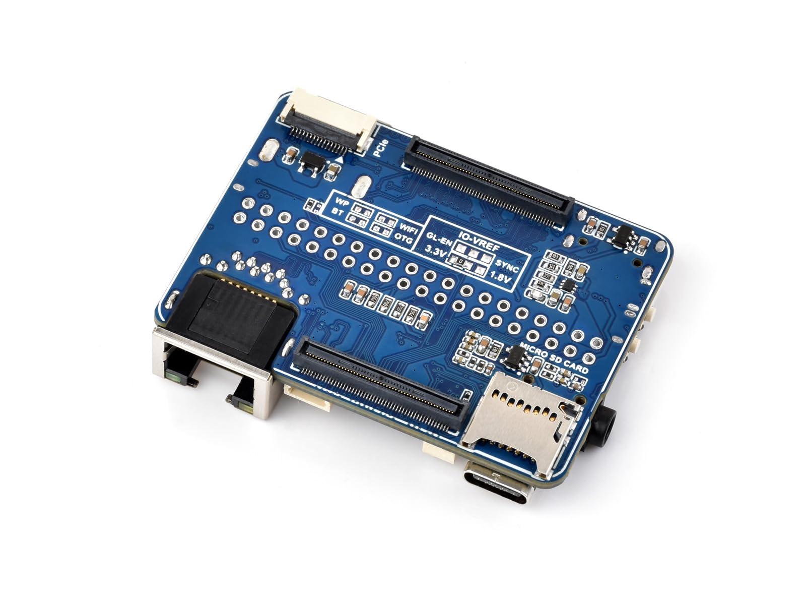 waveshare-nano-base-board-b-f-r-raspberry-pi-compute-module-5-mini-io-board-in-c image 2