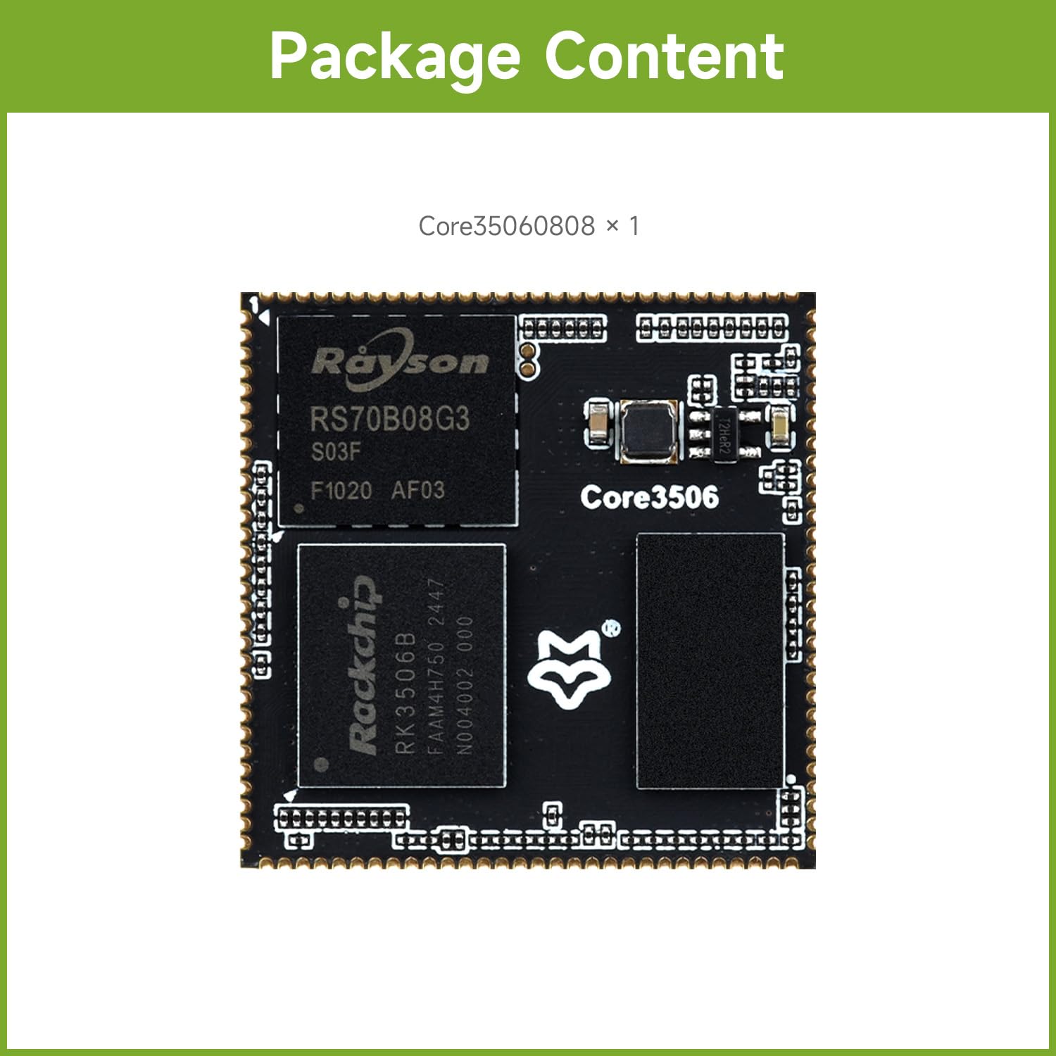 waveshare-luck-fox-core3506-core-board-rk3506b image 2