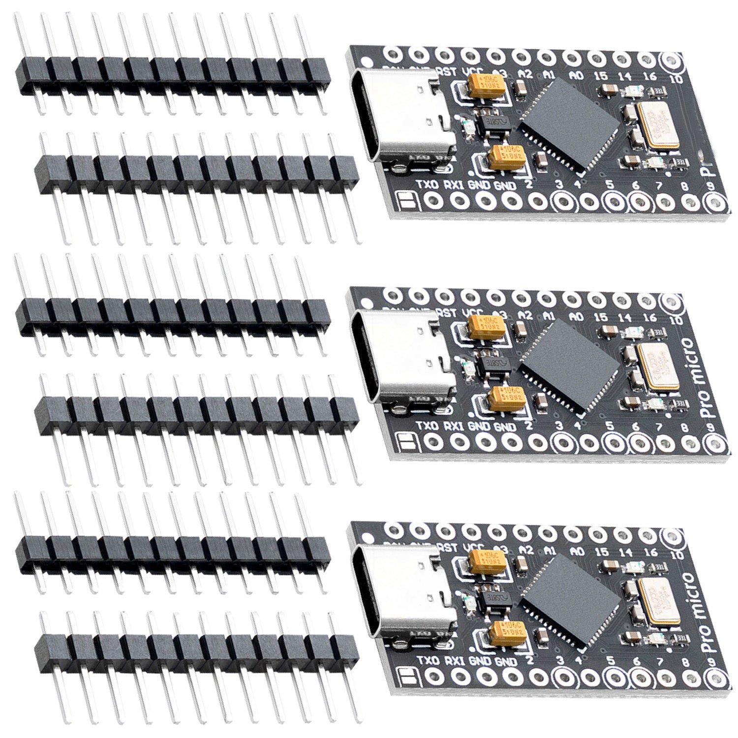 az-delivery-az-pro-micro-board-atmega32u4-5v-16mhz-usb-c-mikrocontroller image 7
