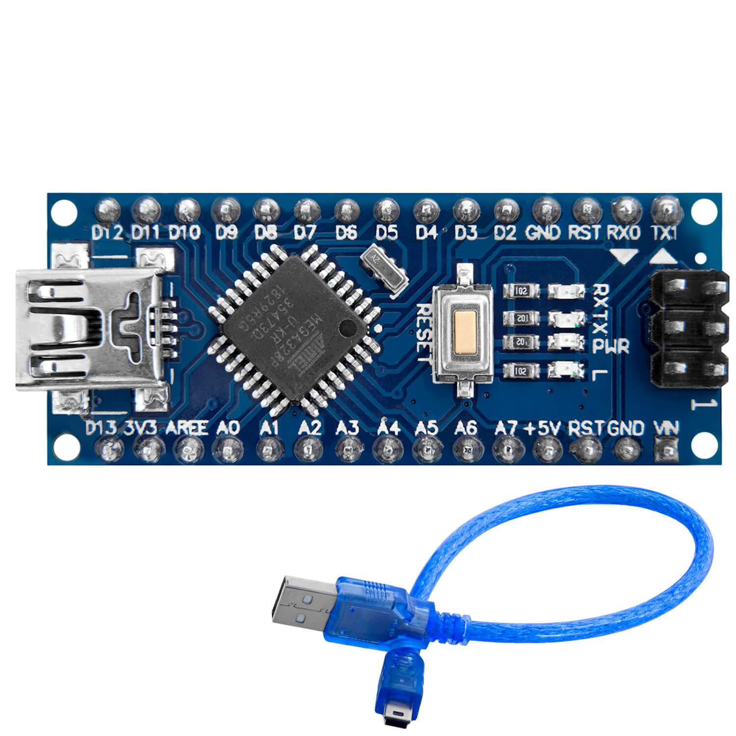 az-delivery-az-nano-v3-board-atmega328-ch340-verl-tet-mit-usb-kabel image 2