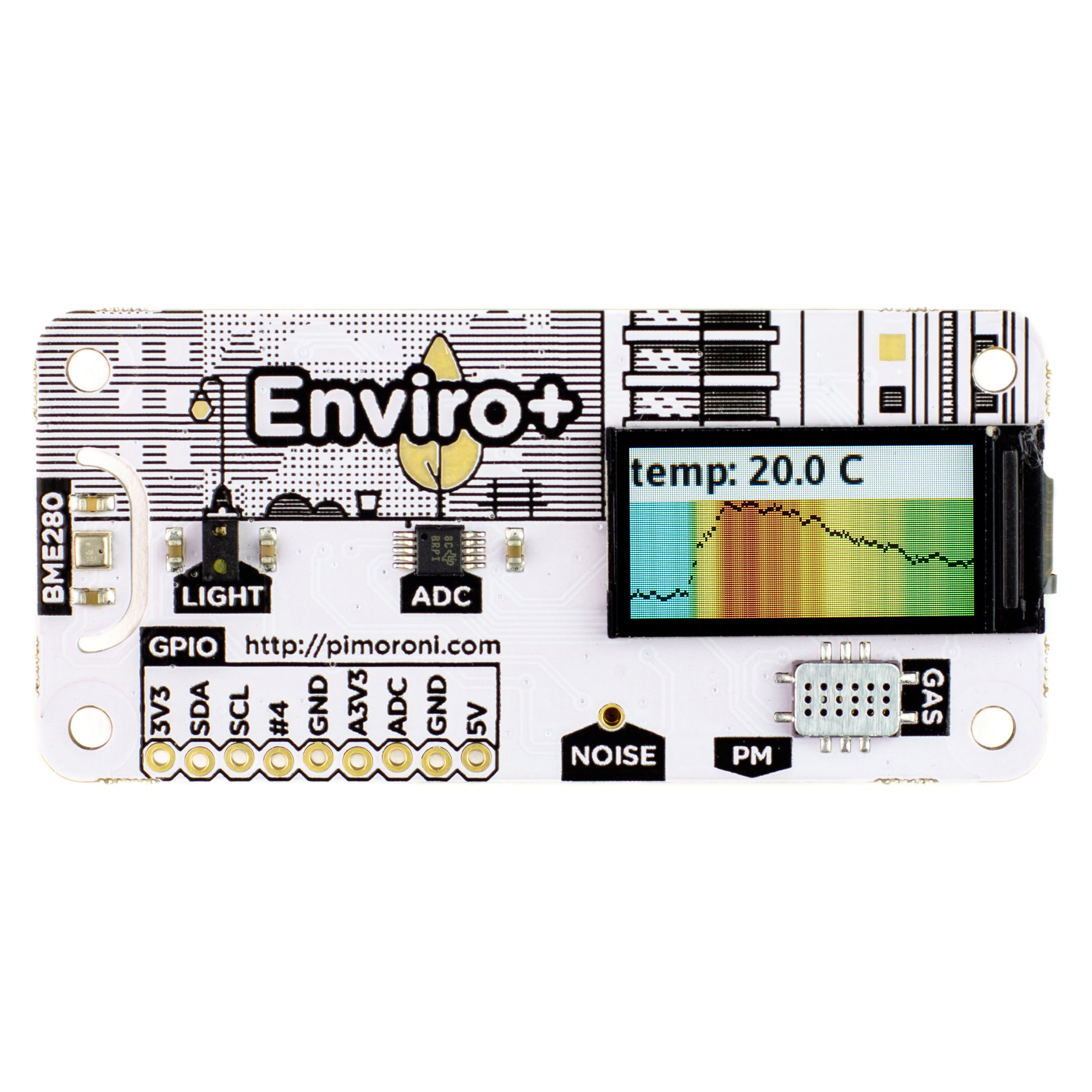 pimoroni-enviro-f-r-raspberry-pi-umwelt-monitoring-hat-mit-sensoren-und-farb-lcd image 2
